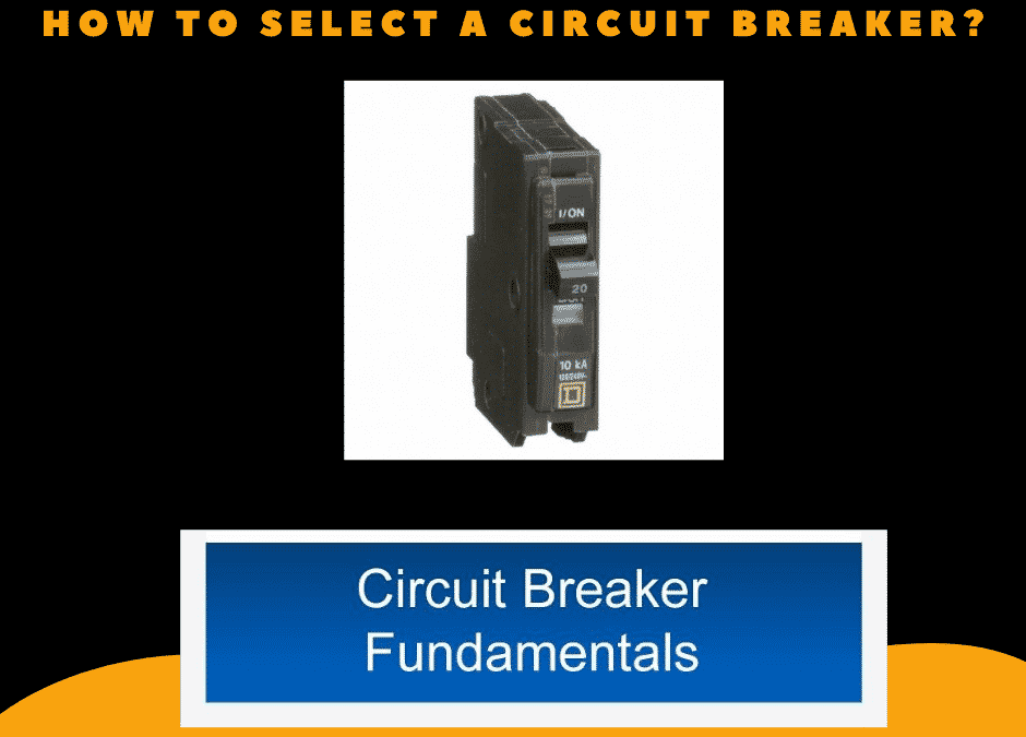 how to select circuit breaker