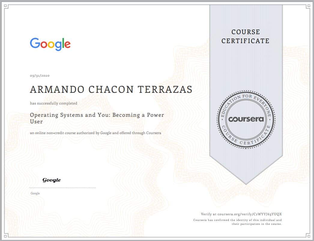 Module 3-Operating Systems and You Becoming a Power-Armando Chacon Terrazas